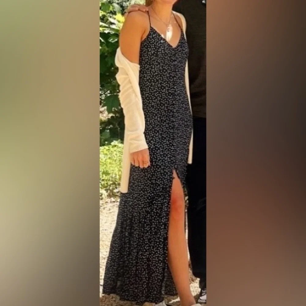Abercrombie & Fitch Navy Maxi Dress